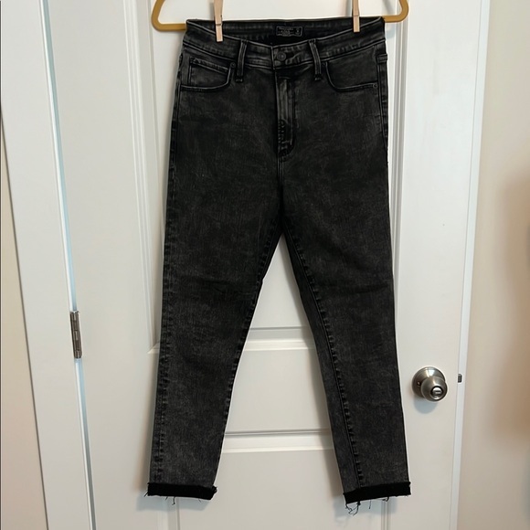 Abercrombie & Fitch Denim - Abercrombie and Fitch - Black Denim Jeans, Size 27 / 4R